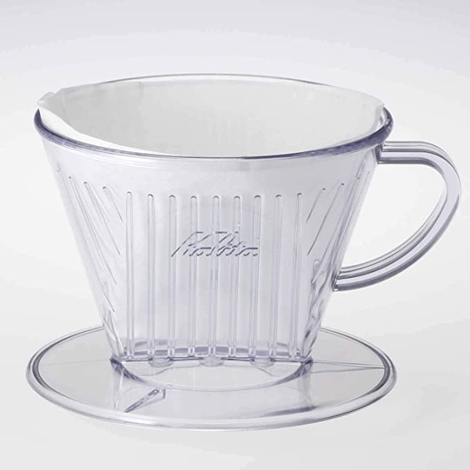 Kalita Style 102 Coffee Dripper - Clear Plastic - WARES - Specialty Coffee, Teas, and Syrups, Air - Roasted in Rockwall, Texas by Legendary Aviation Coffee Company
