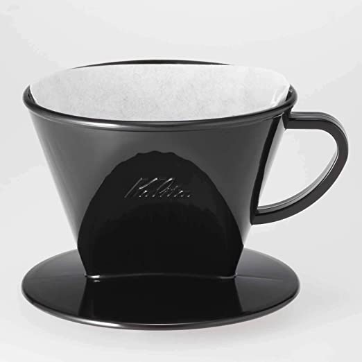 Kalita Style 102 Coffee Dripper - Black Plastic - WARES - Specialty Coffee, Teas, and Syrups, Air - Roasted in Rockwall, Texas by Legendary Aviation Coffee Company
