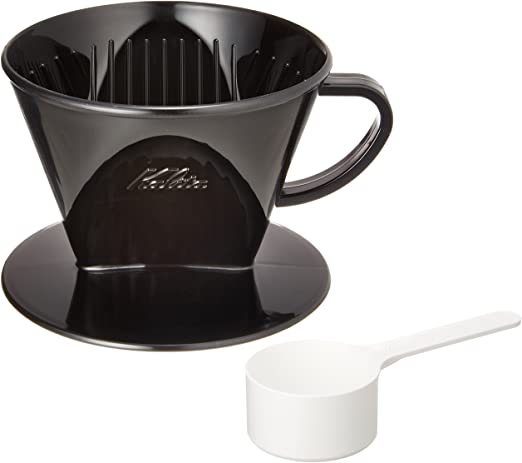 Kalita Style 102 Coffee Dripper - Black Plastic - WARES - Specialty Coffee, Teas, and Syrups, Air - Roasted in Rockwall, Texas by Legendary Aviation Coffee Company