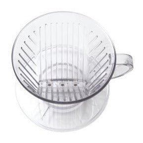 Kalita Style 103 Coffee Dripper - Clear Plastic - WARES - Specialty Coffee, Teas, and Syrups, Air - Roasted in Rockwall, Texas by Legendary Aviation Coffee Company
