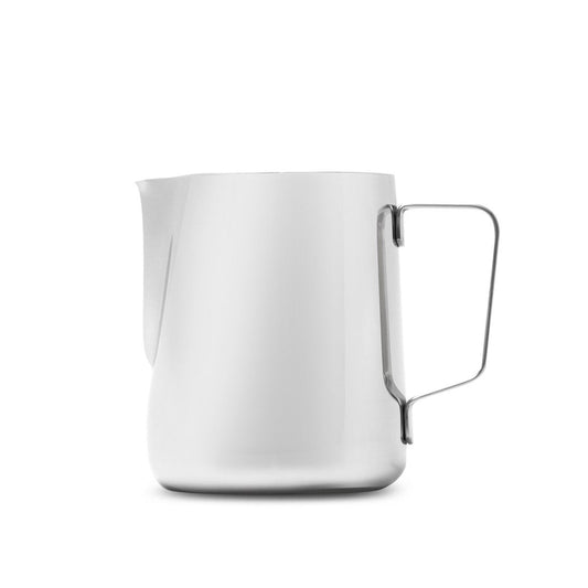 Barista Basics Frothing Pitcher 12oz - Silver - WARES - Specialty Coffee, Teas, and Syrups, Air - Roasted in Rockwall, Texas by Legendary Aviation Coffee Company