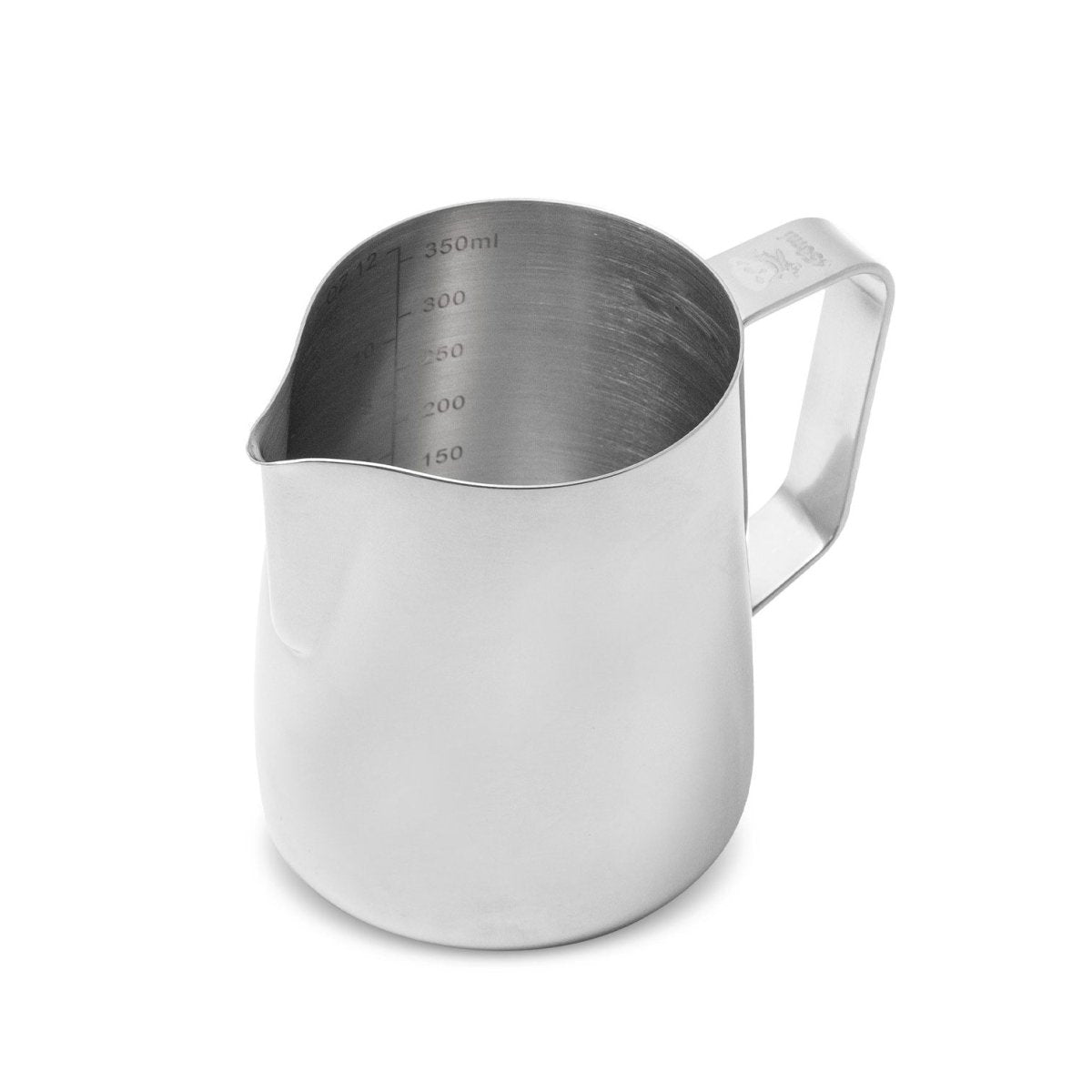 Barista Basics Frothing Pitcher 12oz - Silver - WARES - Specialty Coffee, Teas, and Syrups, Air - Roasted in Rockwall, Texas by Legendary Aviation Coffee Company