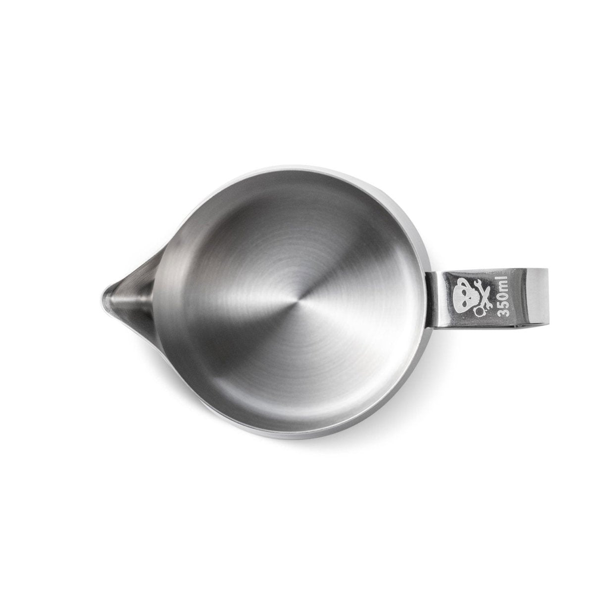 Barista Basics Frothing Pitcher 12oz - Silver - WARES - Specialty Coffee, Teas, and Syrups, Air - Roasted in Rockwall, Texas by Legendary Aviation Coffee Company