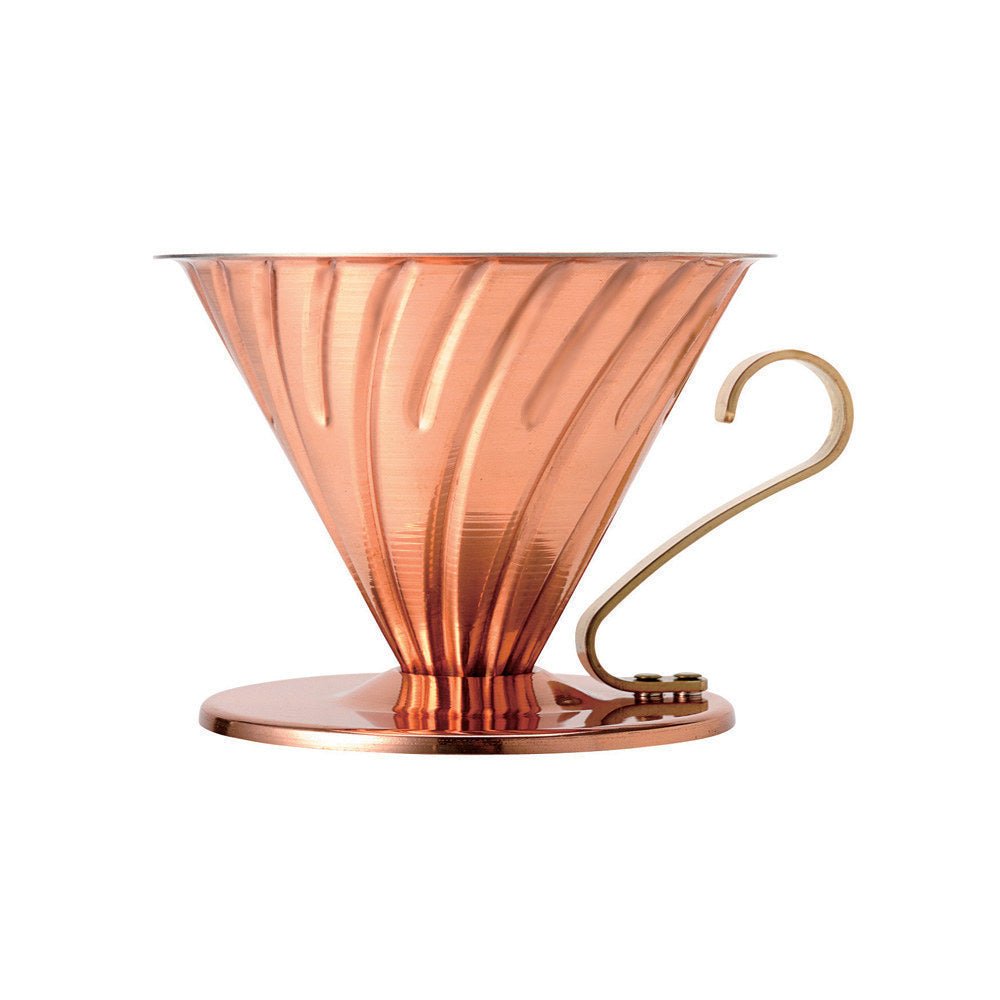 V60 Copper Coffee Dripper 02 - WARES - Specialty Coffee, Teas, and Syrups, Air - Roasted in Rockwall, Texas by Legendary Aviation Coffee Company