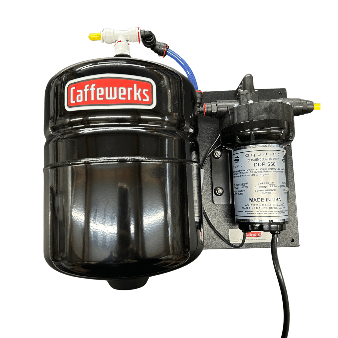 Caffewerks High Volume Panel System // Complete Cart Components // 3.2 gpm pump - Specialty Coffee, Teas, and Syrups, Air - Roasted in Rockwall, Texas by Legendary Aviation Coffee Company