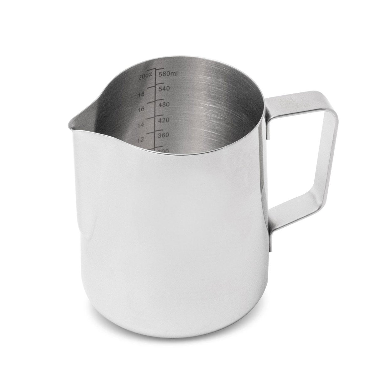 Barista Basics Frothing Pitcher 20oz - Silver - WARES - Specialty Coffee, Teas, and Syrups, Air - Roasted in Rockwall, Texas by Legendary Aviation Coffee Company