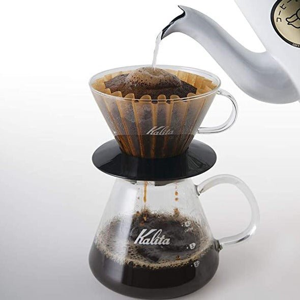 Kalita Wave Glass Coffee Dripper 185 - WARES - Specialty Coffee, Teas, and Syrups, Air - Roasted in Rockwall, Texas by Legendary Aviation Coffee Company