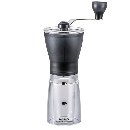 Hario Mini Slim+ Ceramic Coffee Mill - WARES - Specialty Coffee, Teas, and Syrups, Air - Roasted in Rockwall, Texas by Legendary Aviation Coffee Company