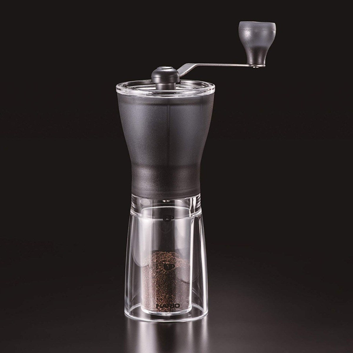 Hario Mini Slim+ Ceramic Coffee Mill - WARES - Specialty Coffee, Teas, and Syrups, Air - Roasted in Rockwall, Texas by Legendary Aviation Coffee Company