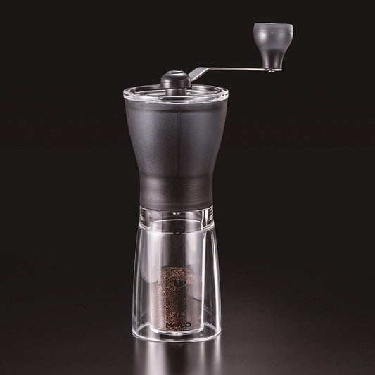 Hario Mini Slim+ Ceramic Coffee Mill - WARES - Specialty Coffee, Teas, and Syrups, Air - Roasted in Rockwall, Texas by Legendary Aviation Coffee Company
