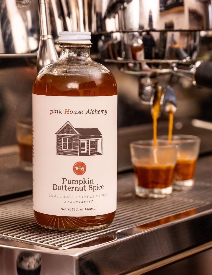 Pumpkin Butternut Spice by Pink House Alachemy - syrups - Specialty Coffee, Teas, and Syrups, Air - Roasted in Rockwall, Texas by Legendary Aviation Coffee Company