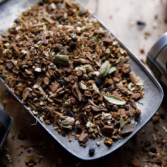 Bombie Chai Sadie | Chaga Vanilla Chai - Released 3/4/25 - Teas - Specialty Coffee, Teas, and Syrups, Air - Roasted in Rockwall, Texas by Legendary Aviation Coffee Company