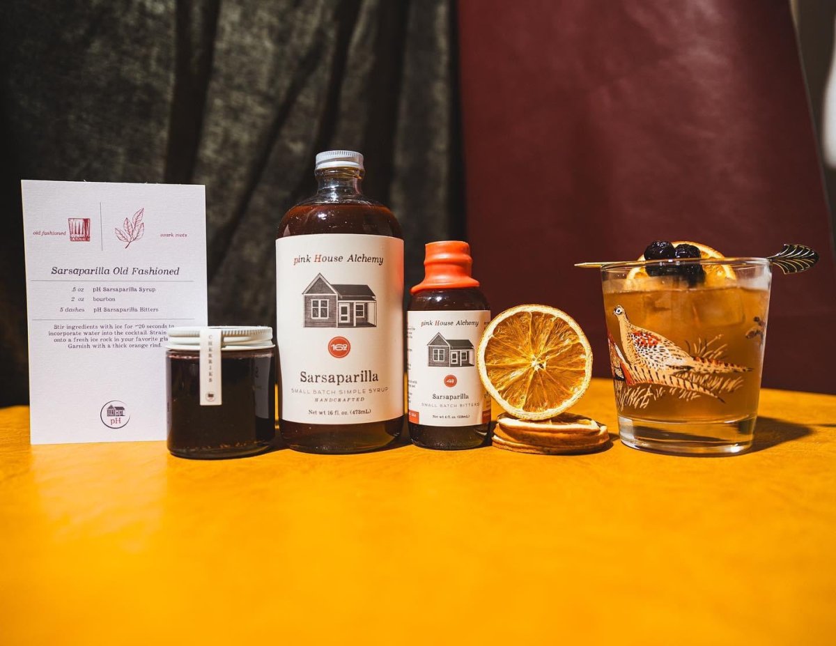 Sarsaparilla Simple Syrup by Pink House Alchemy - syrups - Specialty Coffee, Teas, and Syrups, Air - Roasted in Rockwall, Texas by Legendary Aviation Coffee Company