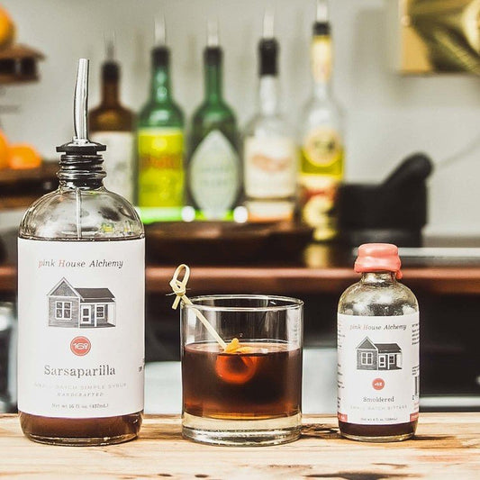 Sarsaparilla Simple Syrup by Pink House Alchemy - syrups - Specialty Coffee, Teas, and Syrups, Air - Roasted in Rockwall, Texas by Legendary Aviation Coffee Company