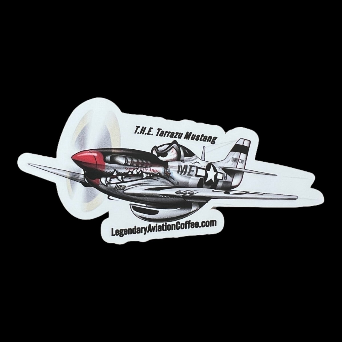 Premium Tarrazu Mustang Die Cut Sticker - Stickers - Specialty Coffee, Teas, and Syrups, Air - Roasted in Rockwall, Texas by Legendary Aviation Coffee Company