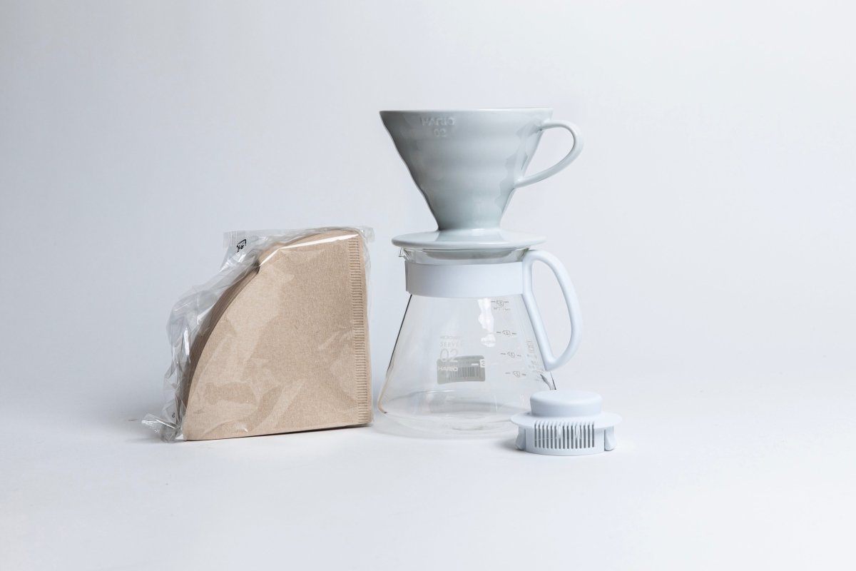V60 Ceramic Pour Over Coffee Set - Brew Set - Specialty Coffee, Teas, and Syrups, Air - Roasted in Rockwall, Texas by Legendary Aviation Coffee Company
