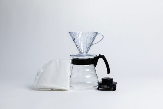 V60 "Craft Coffee Maker" Pour Over Set - Brew Set - Specialty Coffee, Teas, and Syrups, Air - Roasted in Rockwall, Texas by Legendary Aviation Coffee Company