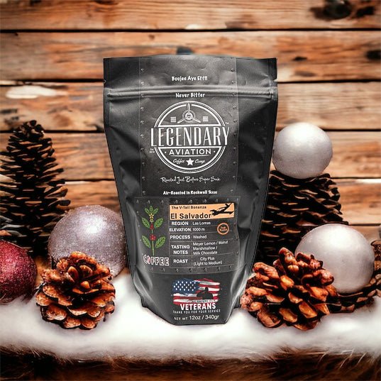 V - Tail Bonanza | El Salvador - Best Seller - Coffee - Specialty Coffee, Teas, and Syrups, Air - Roasted in Rockwall, Texas by Legendary Aviation Coffee Company