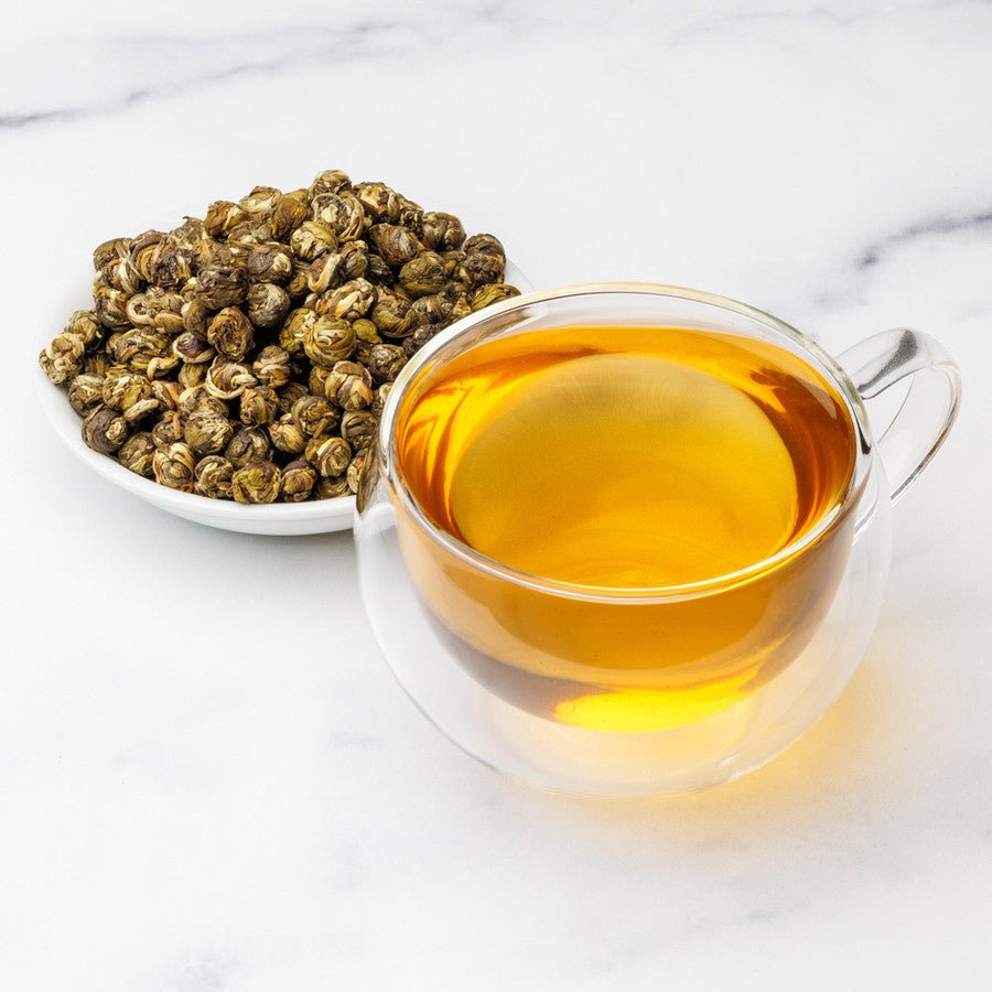 Jasmine Dream | Jasmine Green Pearl Tea - Teas - Specialty Coffee, Teas, and Syrups, Air - Roasted in Rockwall, Texas by Legendary Aviation Coffee Company