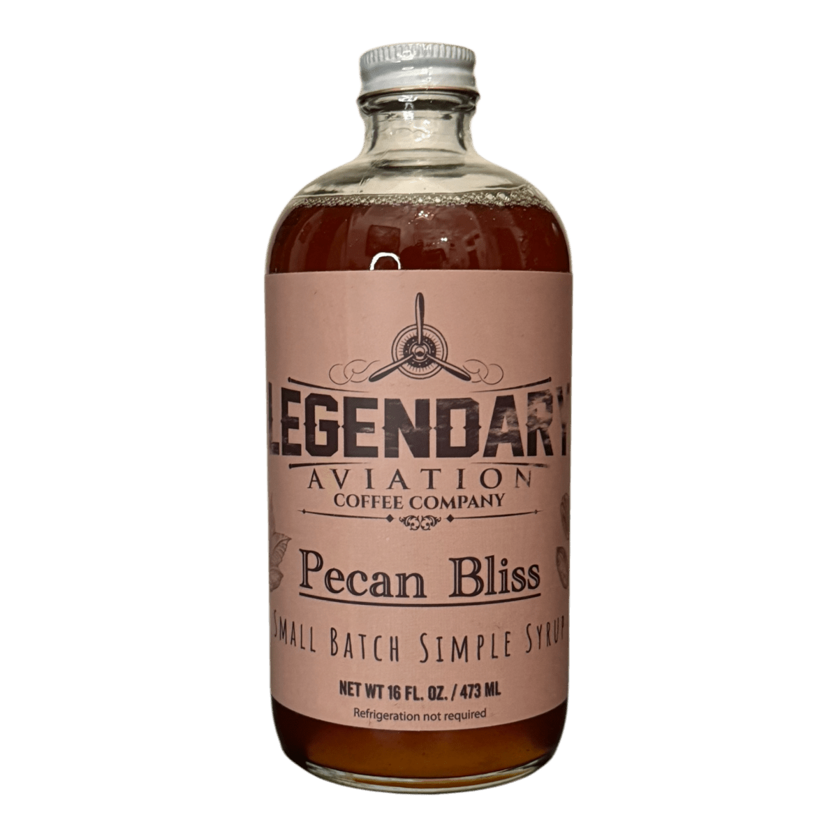 Legendary Pecan Bliss | Exclusively by and for Legendary Aviation Coffee - syrups - Specialty Coffee, Teas, and Syrups, Air - Roasted in Rockwall, Texas by Legendary Aviation Coffee Company