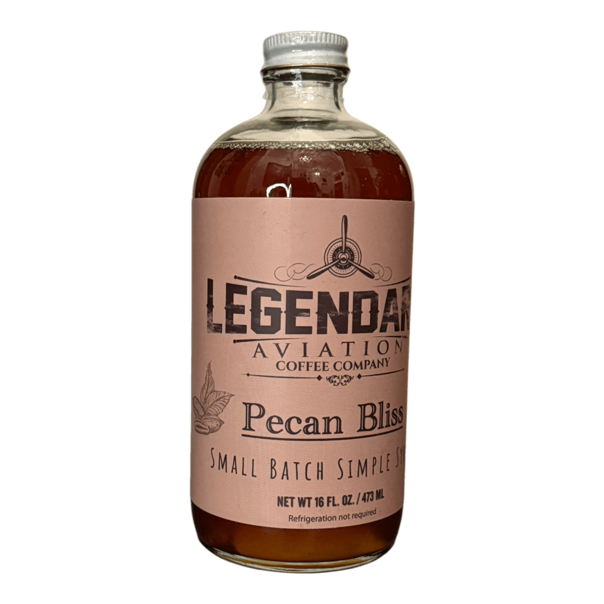 Legendary Pecan Bliss | Exclusively by and for Legendary Aviation Coffee - syrups - Specialty Coffee, Teas, and Syrups, Air - Roasted in Rockwall, Texas by Legendary Aviation Coffee Company