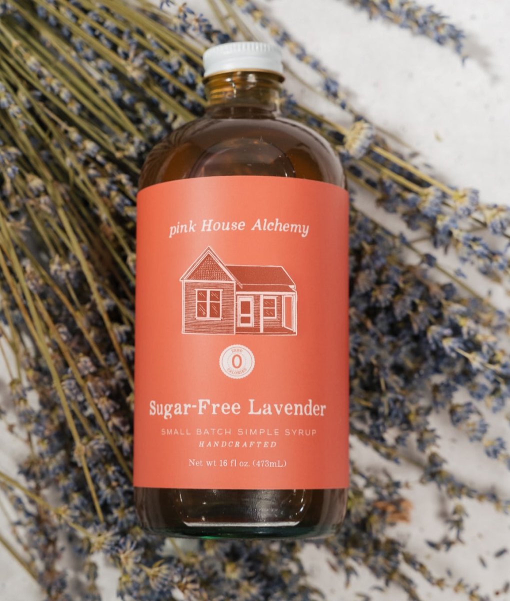 Zero Sugar Lavender Bomb | Sugar - Free Lavender Syrup by Pink House Alchemy - syrups - Specialty Coffee, Teas, and Syrups, Air - Roasted in Rockwall, Texas by Legendary Aviation Coffee Company