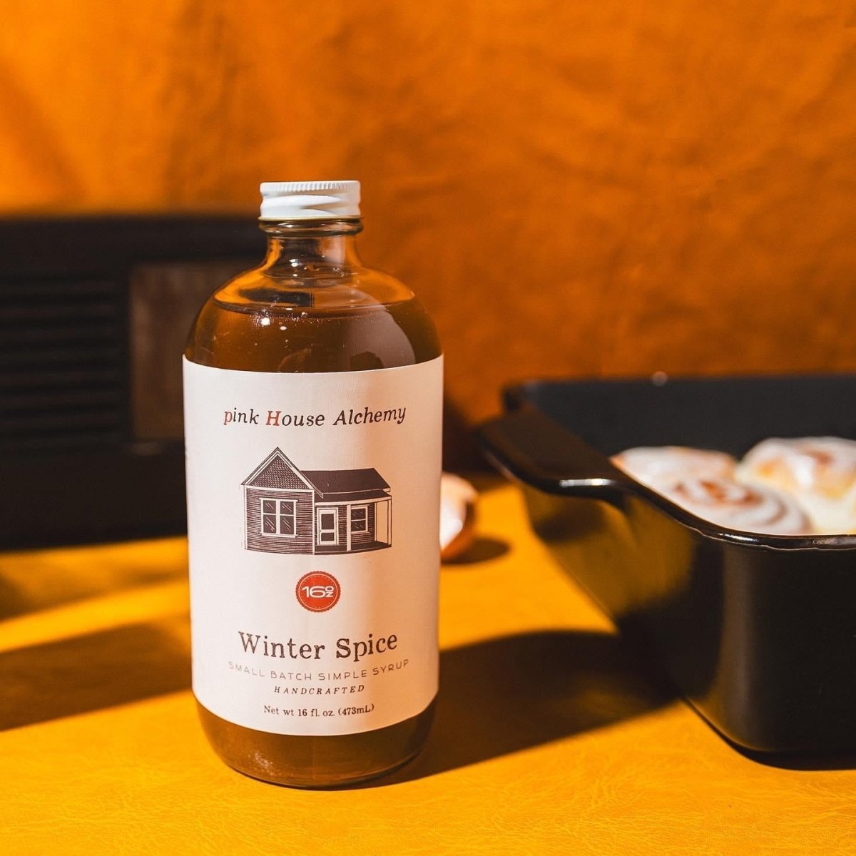 Winter Spice Simple Syrup by Pink House Alchemy - syrups - Specialty Coffee, Teas, and Syrups, Air - Roasted in Rockwall, Texas by Legendary Aviation Coffee Company