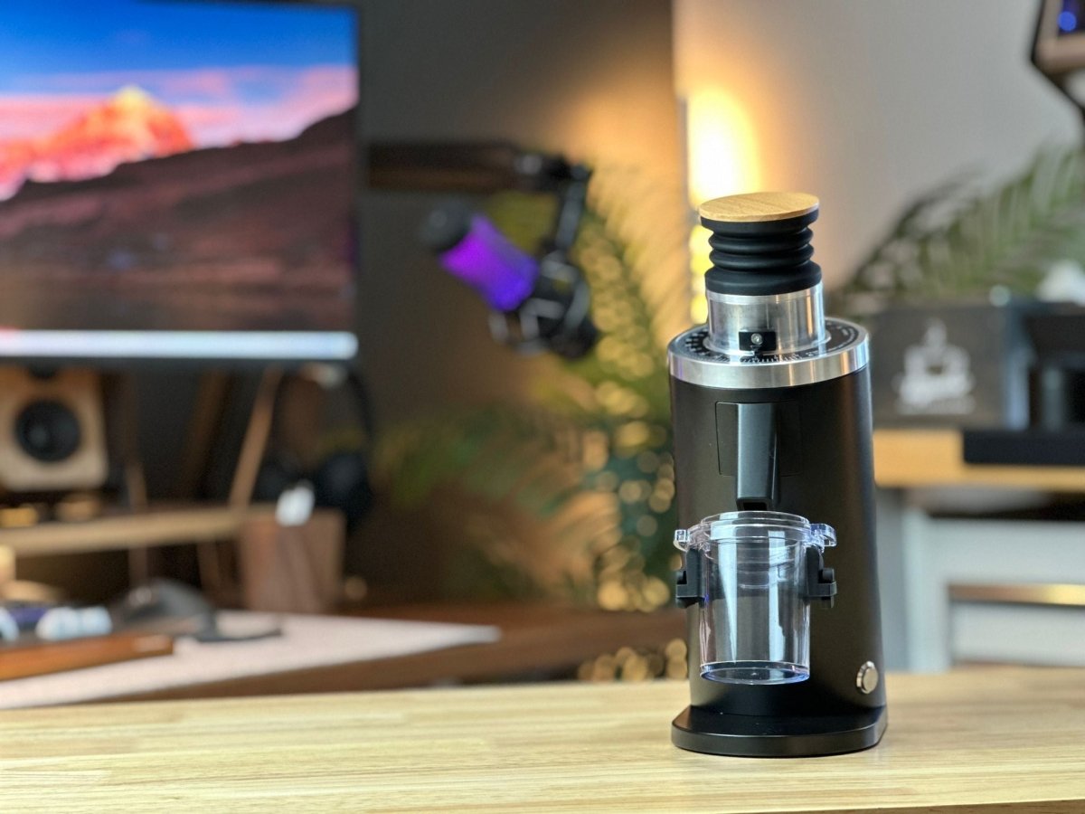 Turin DF54 v2 Single Dose Flat Burr Grinder - Legendary Aviation Coffee Company - Grinders