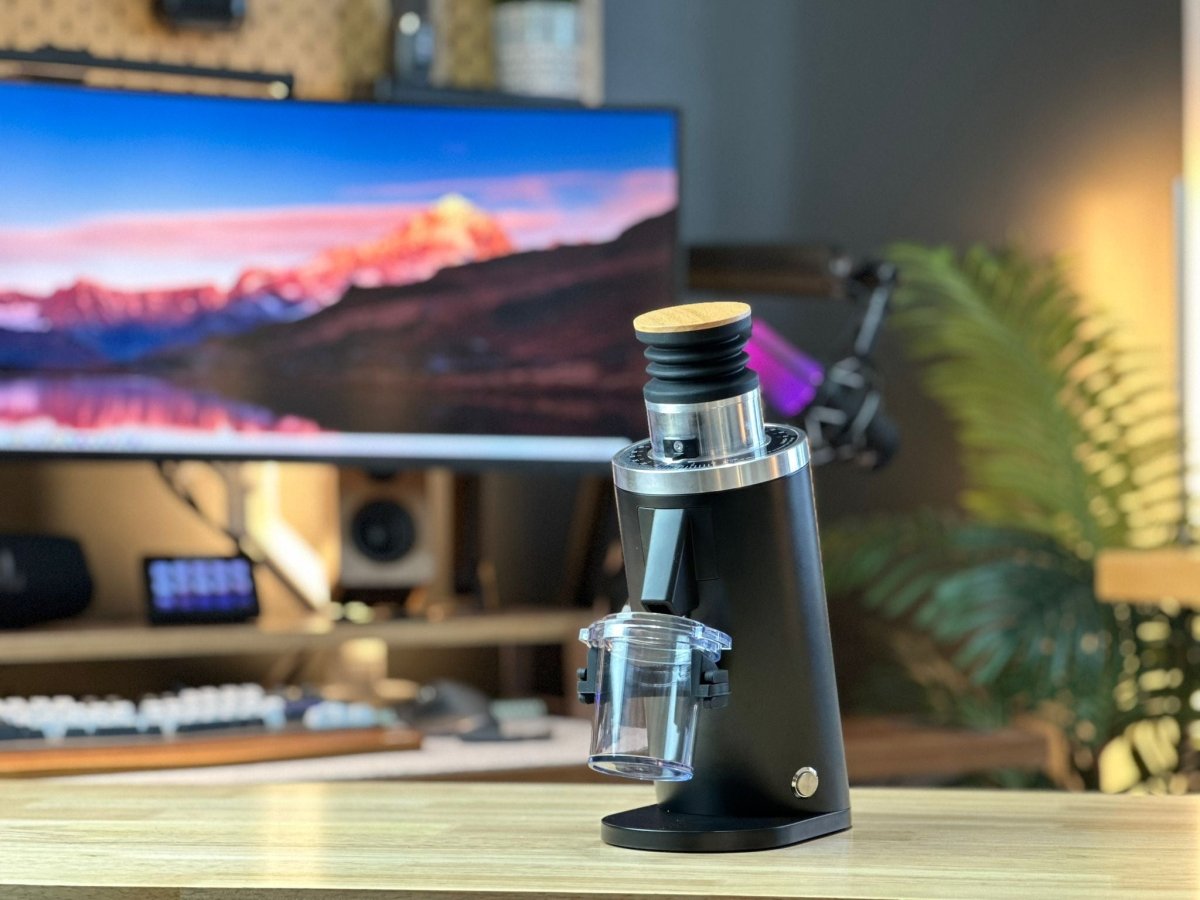 Turin DF54 v2 Single Dose Flat Burr Grinder - Legendary Aviation Coffee Company - Grinders