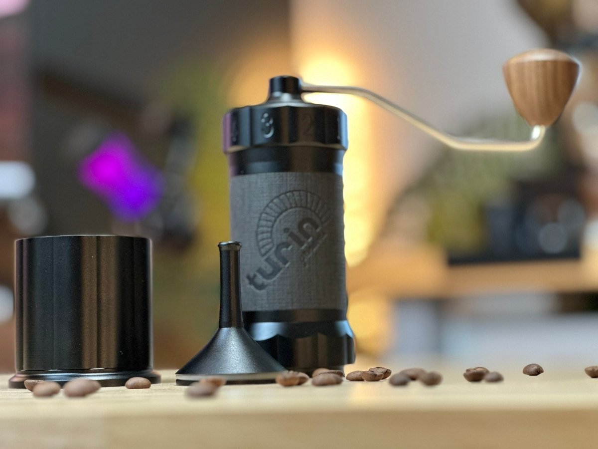 TURIN™ H40™ V2 HAND COFFEE GRINDER - Grinder - Specialty Coffee, Teas, and Syrups, Air - Roasted in Rockwall, Texas by Legendary Aviation Coffee Company