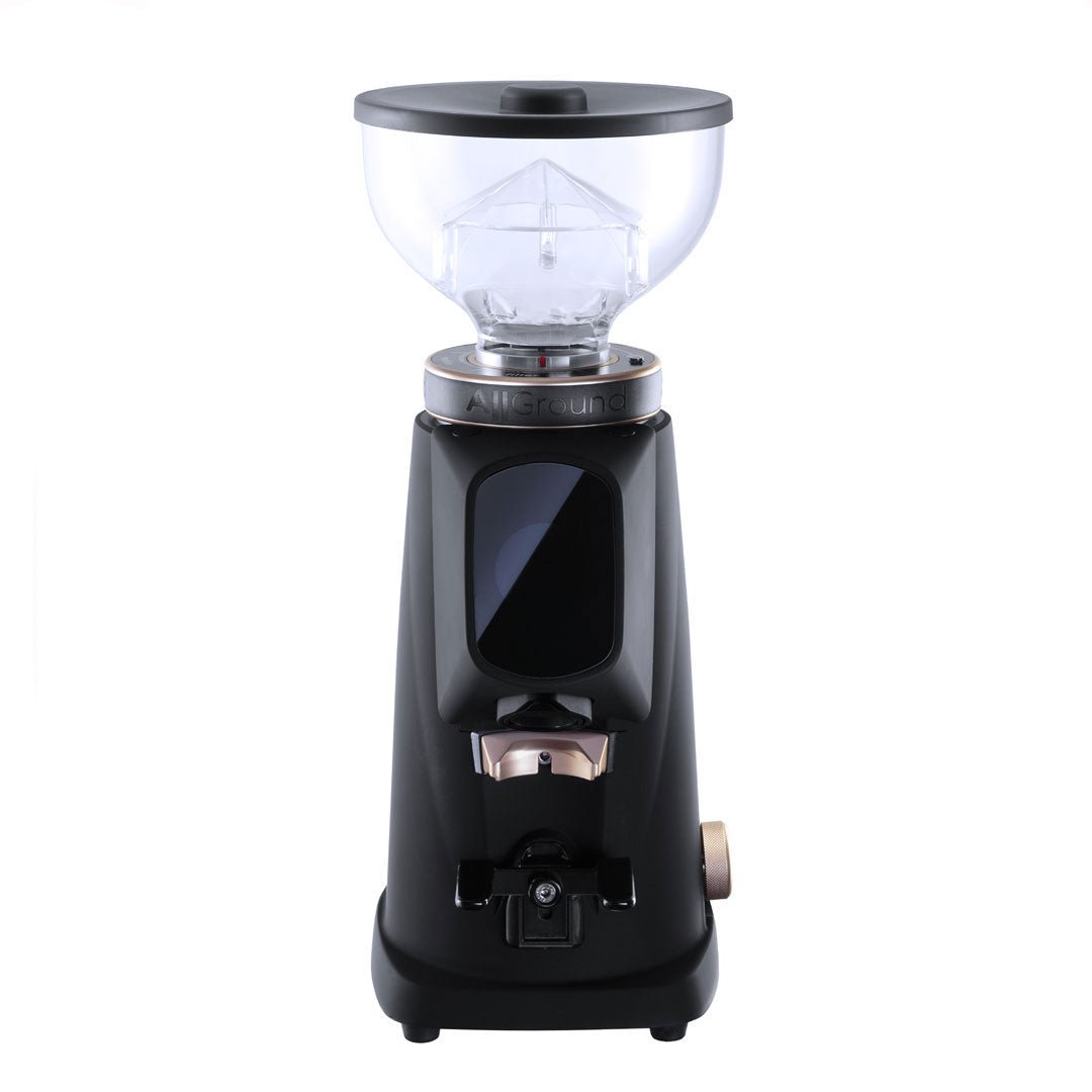 AllGround All Purpose Home Coffee Grinder - Black w/ Rose Gold - EQUIPMENT - Specialty Coffee, Teas, and Syrups, Air - Roasted in Rockwall, Texas by Legendary Aviation Coffee Company