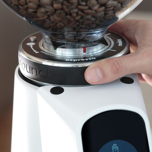 AllGround All Purpose Home Coffee Grinder - White Matte - EQUIPMENT - Specialty Coffee, Teas, and Syrups, Air - Roasted in Rockwall, Texas by Legendary Aviation Coffee Company