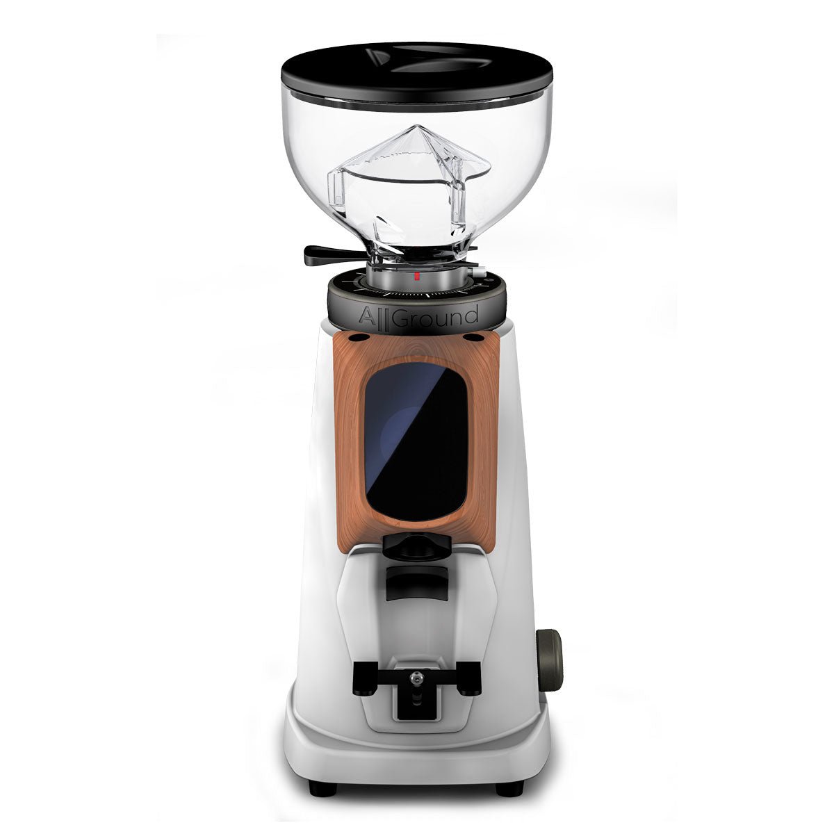 AllGround Sense All Purpose Home Coffee Grinder - White w/ Wood - EQUIPMENT - Specialty Coffee, Teas, and Syrups, Air - Roasted in Rockwall, Texas by Legendary Aviation Coffee Company