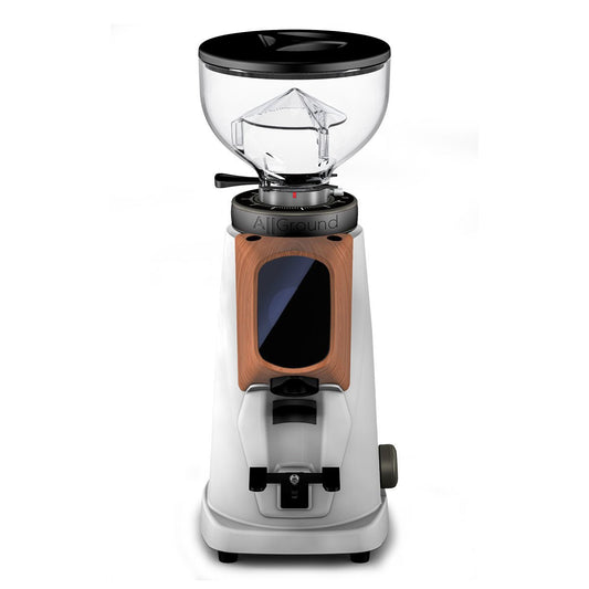 AllGround Sense All Purpose Home Coffee Grinder - White w/ Wood - EQUIPMENT - Specialty Coffee, Teas, and Syrups, Air - Roasted in Rockwall, Texas by Legendary Aviation Coffee Company