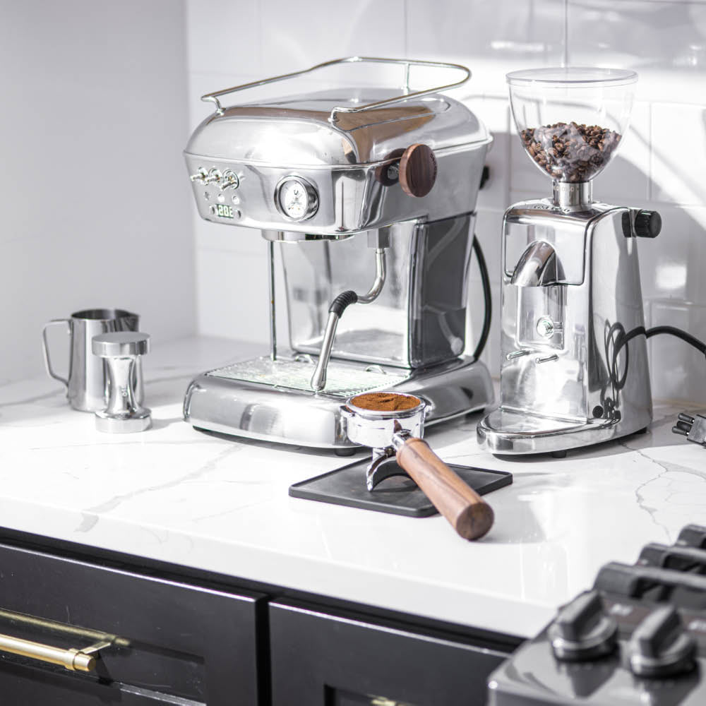 Ascaso Dream PID Automatic Home Espresso Machine - Aluminum - EQUIPMENT - Specialty Coffee, Teas, and Syrups, Air - Roasted in Rockwall, Texas by Legendary Aviation Coffee Company