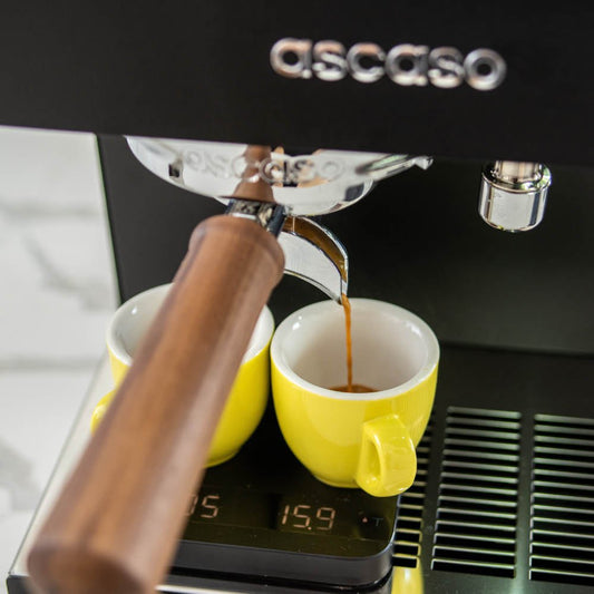 Ascaso Steel DUO Programmable Espresso Machine w/PID Controller, Dual Thermoblock, 120V (Black) - Espresso - Specialty Coffee, Teas, and Syrups, Air - Roasted in Rockwall, Texas by Legendary Aviation Coffee Company