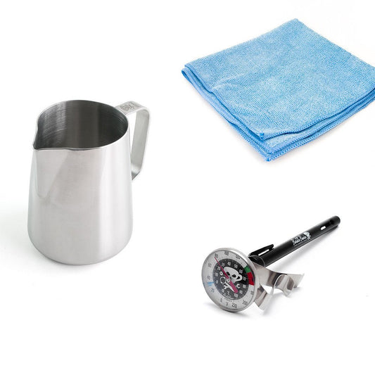 Barista Basics Steam Kit - WARES - Specialty Coffee, Teas, and Syrups, Air - Roasted in Rockwall, Texas by Legendary Aviation Coffee Company