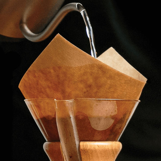 Bonded Filters Pre - Folded Squares, Natural (FSU - 100) - WARES - Specialty Coffee, Teas, and Syrups, Air - Roasted in Rockwall, Texas by Legendary Aviation Coffee Company