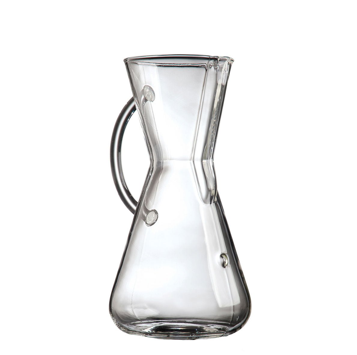 3 Cup Glass Handle Coffeemaker - WARES - Specialty Coffee, Teas, and Syrups, Air - Roasted in Rockwall, Texas by Legendary Aviation Coffee Company