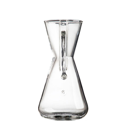 3 Cup Glass Handle Coffeemaker - WARES - Specialty Coffee, Teas, and Syrups, Air - Roasted in Rockwall, Texas by Legendary Aviation Coffee Company