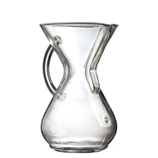 6 Cup Glass Handle Coffeemaker - WARES - Specialty Coffee, Teas, and Syrups, Air - Roasted in Rockwall, Texas by Legendary Aviation Coffee Company