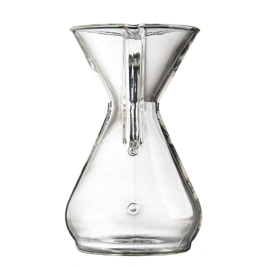 8 Cup Glass Handle Coffeemaker - WARES - Specialty Coffee, Teas, and Syrups, Air - Roasted in Rockwall, Texas by Legendary Aviation Coffee Company