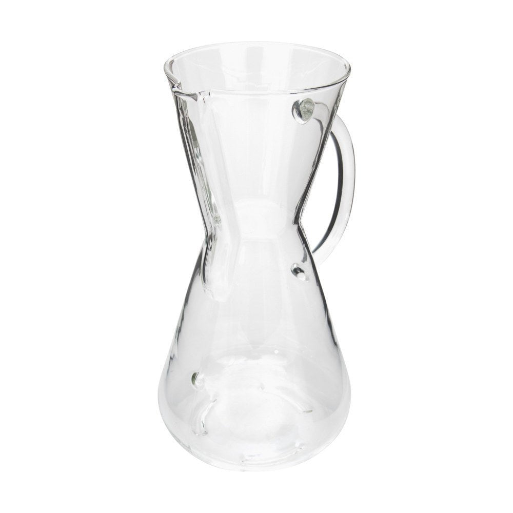 3 Cup Glass Handle Coffeemaker - WARES - Specialty Coffee, Teas, and Syrups, Air - Roasted in Rockwall, Texas by Legendary Aviation Coffee Company