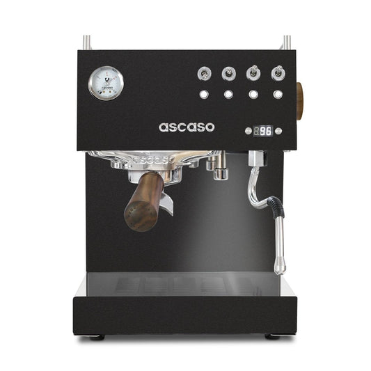 Ascaso Steel DUO Programmable Espresso Machine w/PID Controller, Dual Thermoblock, 120V (Black) - Espresso - Specialty Coffee, Teas, and Syrups, Air - Roasted in Rockwall, Texas by Legendary Aviation Coffee Company