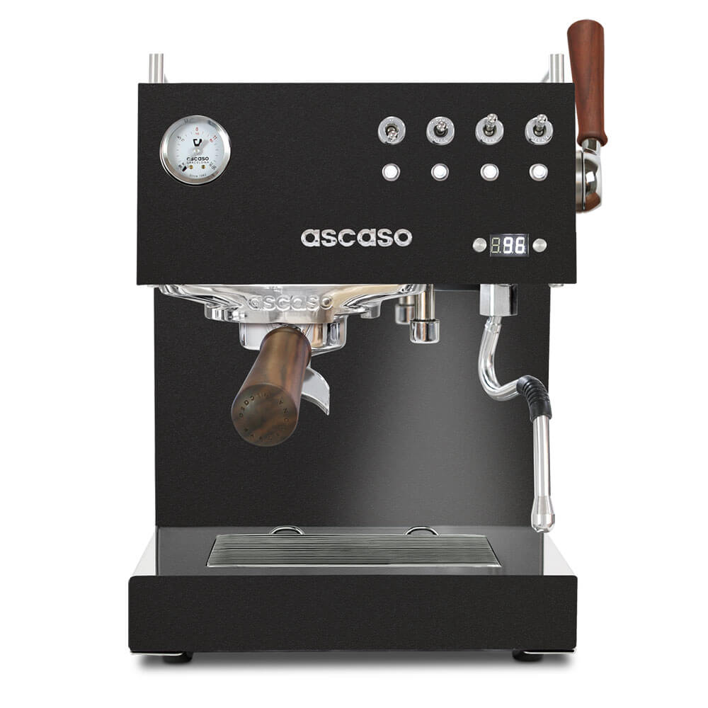 Ascaso Steel DUO PLUS PID Automatic Espresso Machine - Black - Espresso - Specialty Coffee, Teas, and Syrups, Air - Roasted in Rockwall, Texas by Legendary Aviation Coffee Company