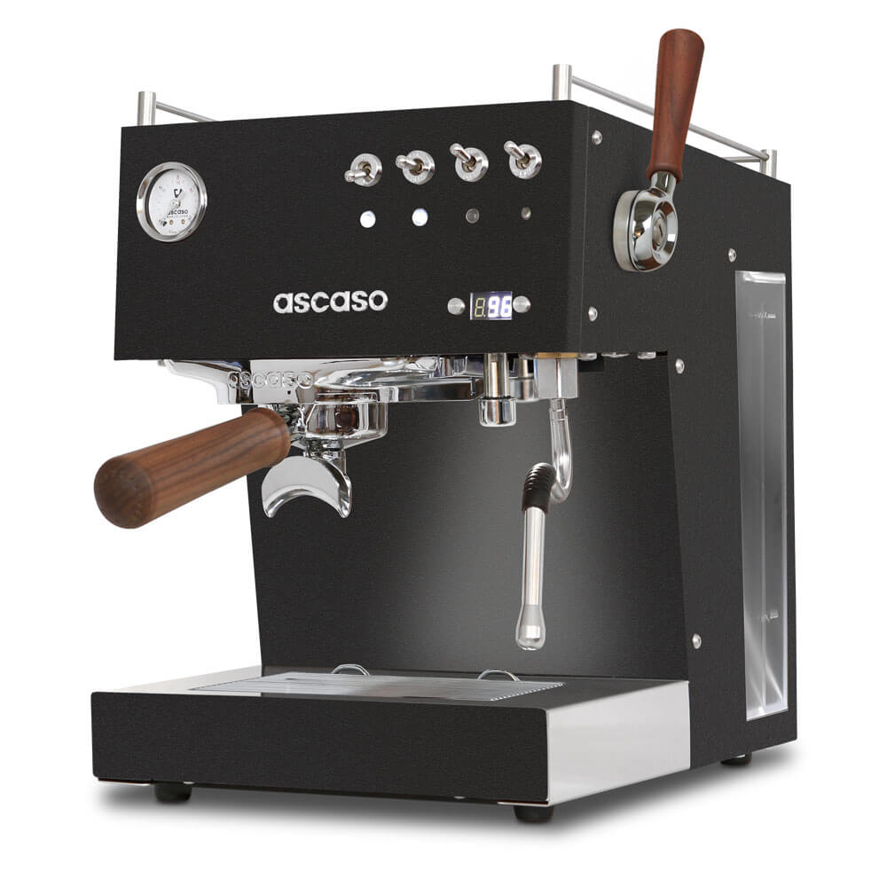Ascaso Steel DUO PLUS PID Automatic Espresso Machine - Black - Espresso - Specialty Coffee, Teas, and Syrups, Air - Roasted in Rockwall, Texas by Legendary Aviation Coffee Company