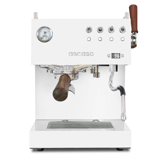 Ascaso Steel DUO PLUS PID Automatic Espresso Machine - White - Espresso - Specialty Coffee, Teas, and Syrups, Air - Roasted in Rockwall, Texas by Legendary Aviation Coffee Company