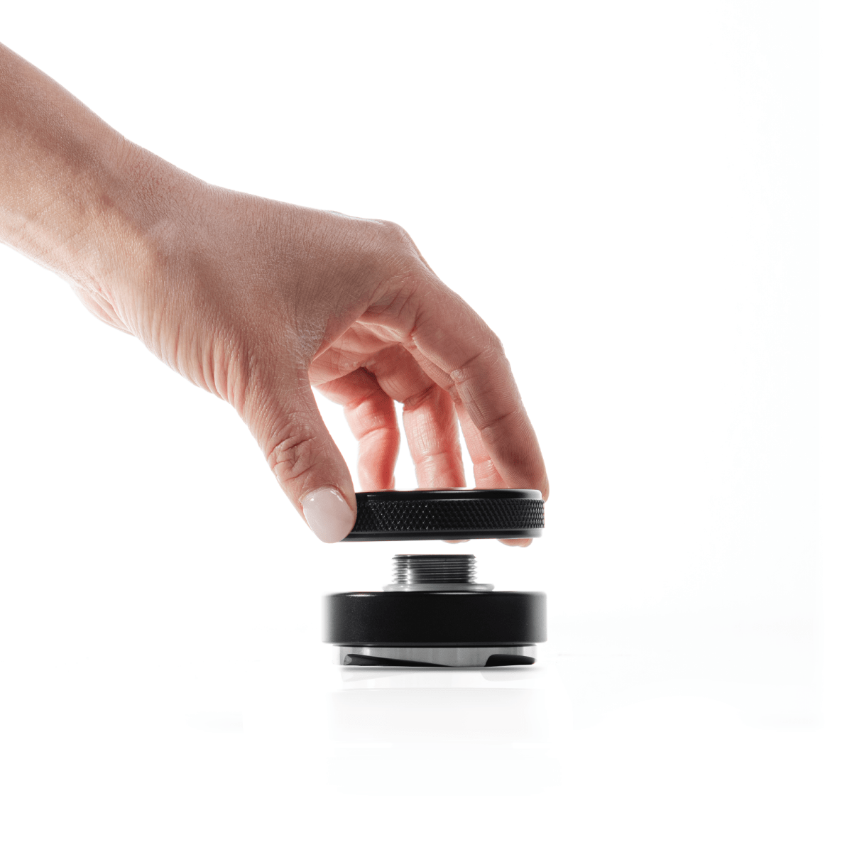 Espresso Distribution Tool & Leveler - Black, 58mm - WARES - Specialty Coffee, Teas, and Syrups, Air - Roasted in Rockwall, Texas by Legendary Aviation Coffee Company