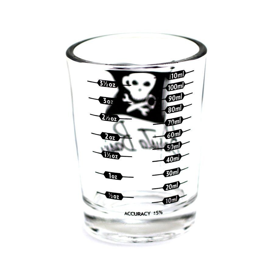 Barista Basics Lined Measuring Glass - 4oz / 110ml - WARES - Specialty Coffee, Teas, and Syrups, Air - Roasted in Rockwall, Texas by Legendary Aviation Coffee Company