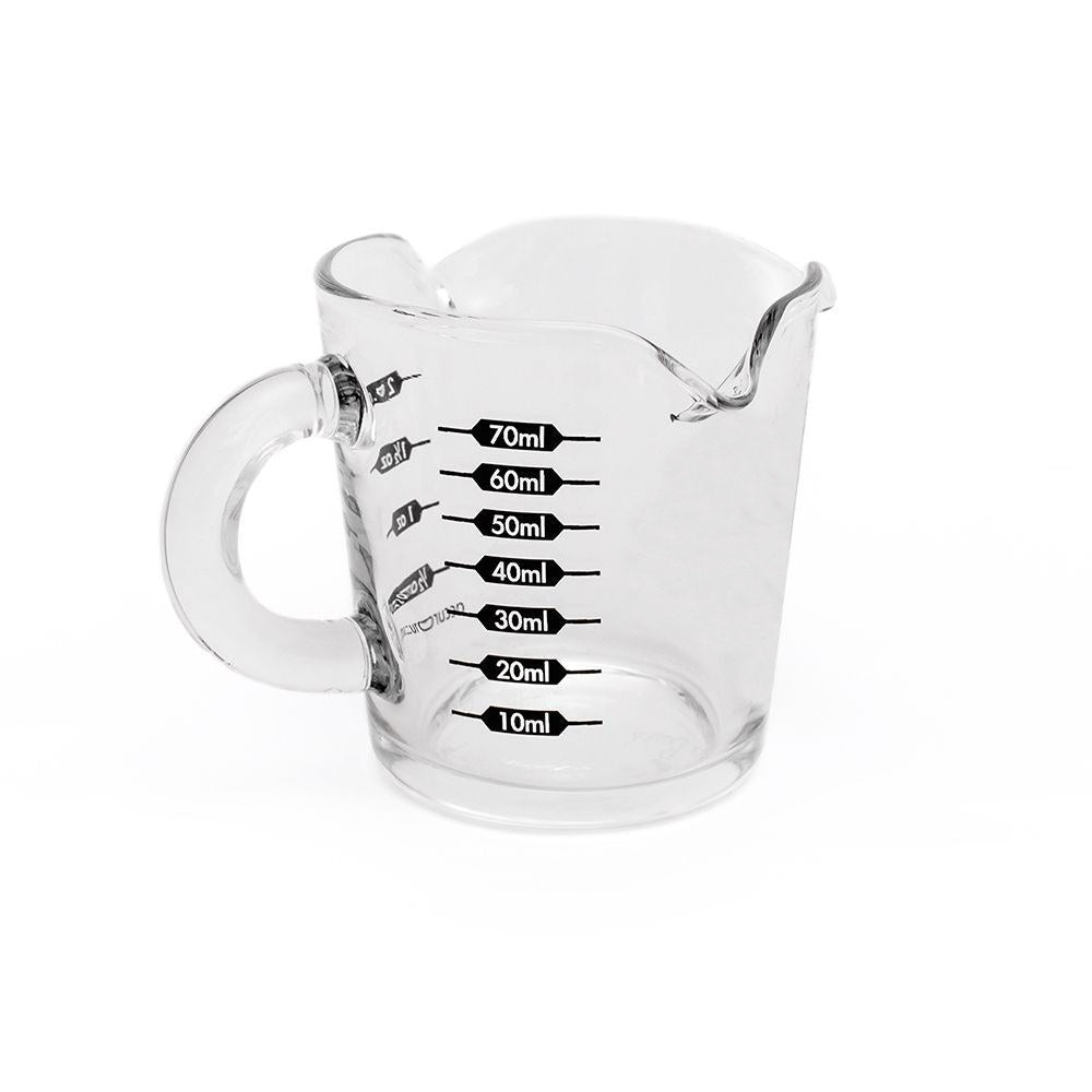 Barista Basics 3oz Triple Spout Shot Glass for Custom Printing - WARES - Specialty Coffee, Teas, and Syrups, Air - Roasted in Rockwall, Texas by Legendary Aviation Coffee Company